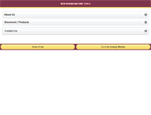 Tablet Screenshot of newbhavnamachines.com